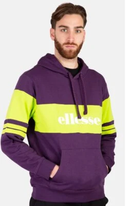 Ellesse Con Logo A Contrasto Felpa Con CappuccioViola Uomo Maglieria E Felpe EL922S0CD-I11 -Ellesse 00ab375ad33d4137aff37148ecb3f678
