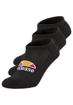 Ellesse Unisex 3 Paar - Calze - Schwarz