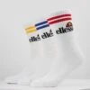 Ellesse Pullo Socks 3 Pack- Calze - White