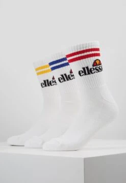 Ellesse Pullo Socks 3 Pack- Calze - White