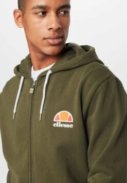 Ellesse BrieroFelpa Con ZipKhaki Uomo Maglieria E Felpe EL922S071-N11 -Ellesse 08edd4c6610d47dfbeb728ef382ad772