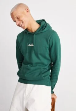 Ellesse Pershuta HoodyFelpa Con CappuccioDark Green Uomo Maglieria E Felpe EL922S0CN-M11