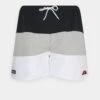 Ellesse CieloShorts Da MareBlack/Grey/White Uomo Moda Mare EL982H02S-Q11