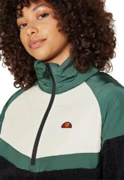 Ellesse Perini 1/2 Zip TrackFelpa In PileBlack Donna Felpe EL921J09W-Q11 -Ellesse 0e472b076e6d473dadf716a6c6420ae9