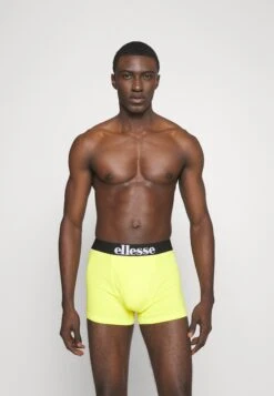 Ellesse Parmas 4Pk - Culotte - Black/Yellow