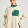 Ellesse Martucci JacketGiacca In PileOff White Donna Felpe EL921G03D-A11