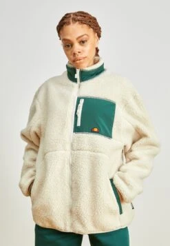 Ellesse Martucci JacketGiacca In PileOff White Donna Felpe EL921G03D-A11