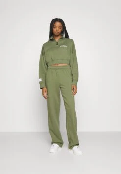 Ellesse Asturi Crop - Felpa - Olive -Ellesse 1fce638565df49d8876f9c9964fd7178