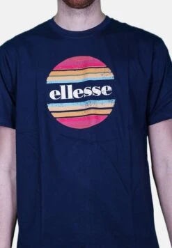 Ellesse T-Shirt Con StampaBlue Uomo T-shirt E Polo EL922O0JJ-K11 -Ellesse 28065a7ddb874e929506c83544d332a4