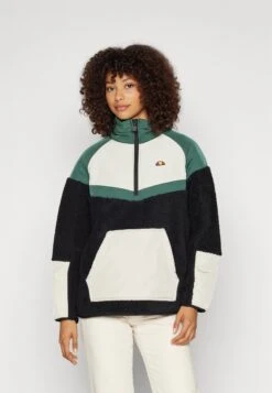 Ellesse Perini 1/2 Zip TrackFelpa In PileBlack Donna Felpe EL921J09W-Q11 -Ellesse 2d52f990780043a3af942486f25177a9