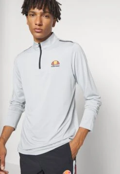 Ellesse Vescali ZipMaglietta A Manica LungaGrey Uomo T-shirt E Polo EL942G039-C11 -Ellesse 2e76a810688c40a58fe9dd0b0b50cea1