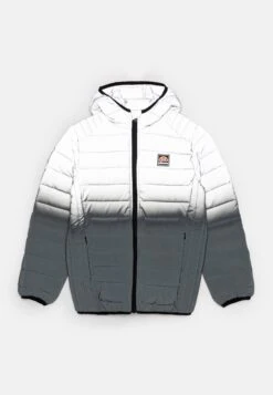 Ellesse Zentrian Padded UnisexGiacca InvernaleSilver/Dark Grey Bambini Abbigliamento Outwear EL943F00J-D11