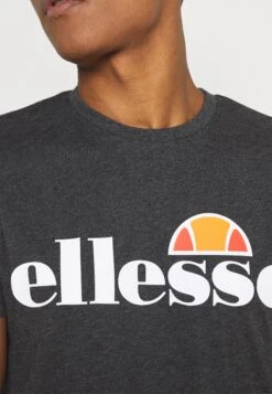 Ellesse Sl Prado TeeT-Shirt Con StampaDark Grey Marl Uomo T-shirt E Polo EL922O06W-C13 -Ellesse 37b80ddd5bea4259a96e60cda1e7e43f