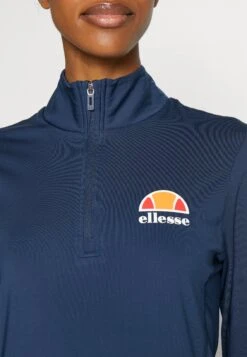 Ellesse Sofira 1/4 ZipMaglietta A Manica LungaNavy Donna T-shirt E Top EL941D059-K11 -Ellesse 3bced1ef4e7949a497163651c219792c