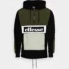 Ellesse PeriodicFelpa In PileBlack/Khaki Uomo Maglieria E Felpe EL922T07U-Q11