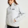 Ellesse Fuzna Felpa Con ZipLight Grey Donna Felpe EL921G03G-C11