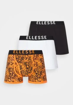 Ellesse Berala 3 Pack - Culotte - Black/Orange