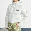 Ellesse Parum Padded JacketGiacca Da Mezza StagioneOff White Donna Giacche E Blazer EL921U01R-A11