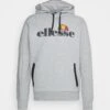 Ellesse Ducenta HoodyFelpa Con CappuccioGrey Melange Uomo Maglieria E Felpe EL942G00J-C12