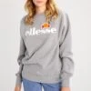Ellesse AgataFelpaAth Grey Marl Donna Felpe EL921J00B-C11