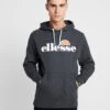 Ellesse Gottero - Felpa Con Cappuccio - Dark Grey Marl