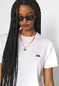 Ellesse Hiromna Tee DressVestito Di MaglinaWhite Donna Vestiti EL921C02R-A11 -Ellesse 681fd54f4d1549418d7a6b01d334756f