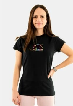 Ellesse T-Shirt Con StampaNoir Donna T-shirt E Top EL921D09P-Q11