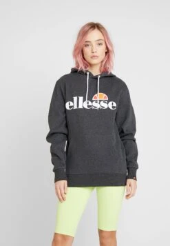 Ellesse ToricesFelpa Con CappuccioDark Grey Marl Donna Felpe EL921J00C-C12