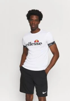 Ellesse Alente TeeT-Shirt Con StampaWhite Uomo T-shirt E Polo EL942D028-A11