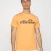Ellesse Cella T-Shirt Con StampaOrange Uomo T-shirt E Polo EL942D026-H11