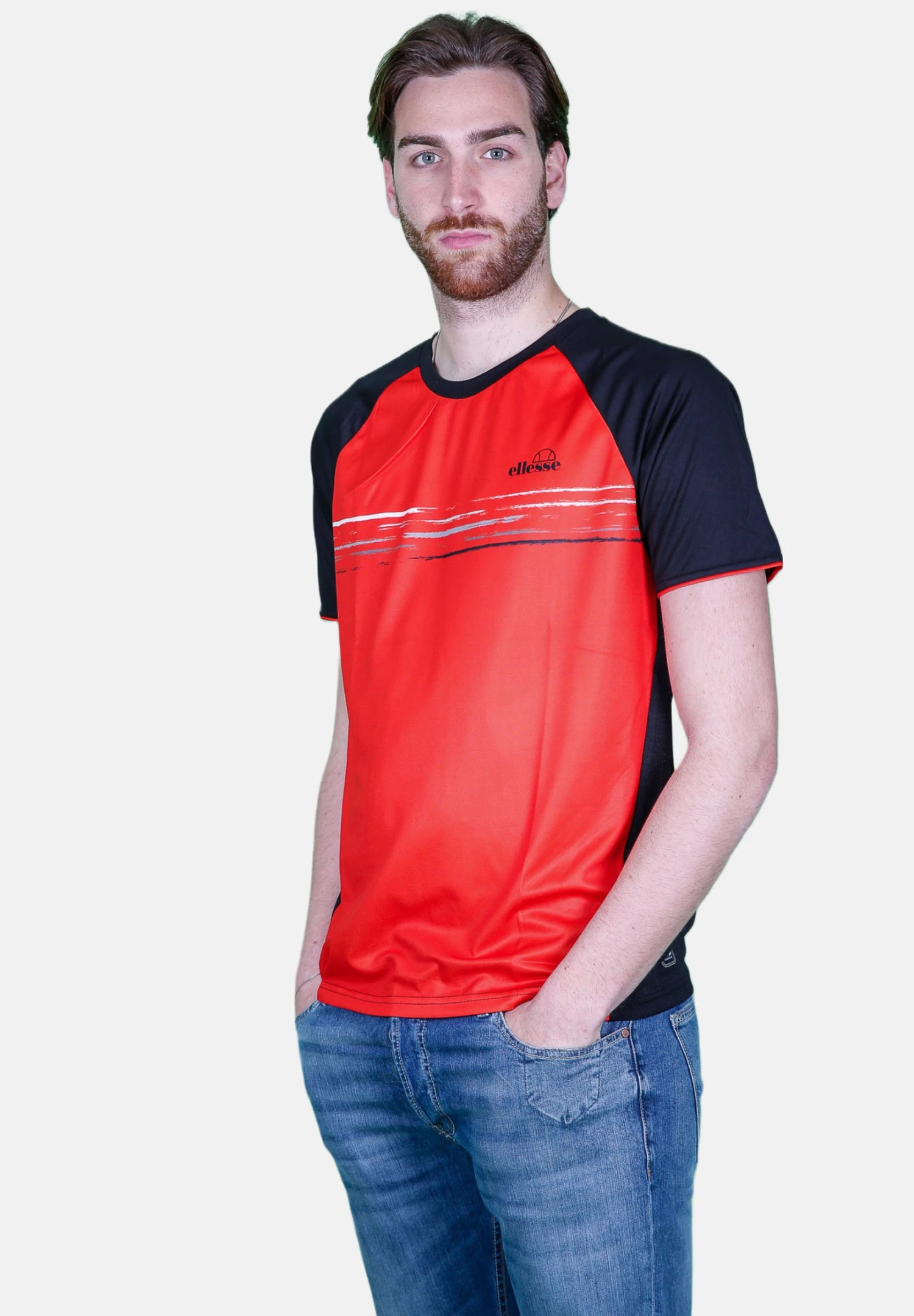 Ellesse Tecnica - T-Shirt Con Stampa - Rosso 3 Ellesse Tecnica - T-Shirt Con Stampa - Rosso - immagine 3
