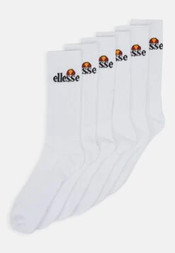 Ellesse Romuno Unisex 6 Pack - Calze - White