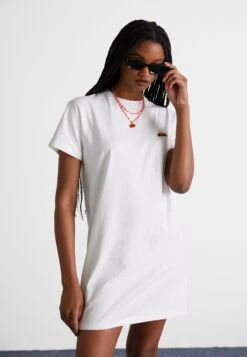 Ellesse Hiromna Tee DressVestito Di MaglinaWhite Donna Vestiti EL921C02R-A11 -Ellesse 97026c89074e4c4588d3fb45c6acbe29