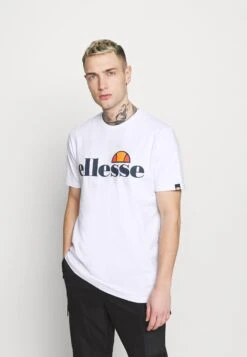 Ellesse Sl Prado TeeT-Shirt Con StampaWhite Uomo T-shirt E Polo EL922O06W-A11