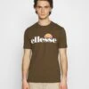 Ellesse Sl Prado TeeT-Shirt Con StampaKhaki Uomo T-shirt E Polo EL922O06W-N11