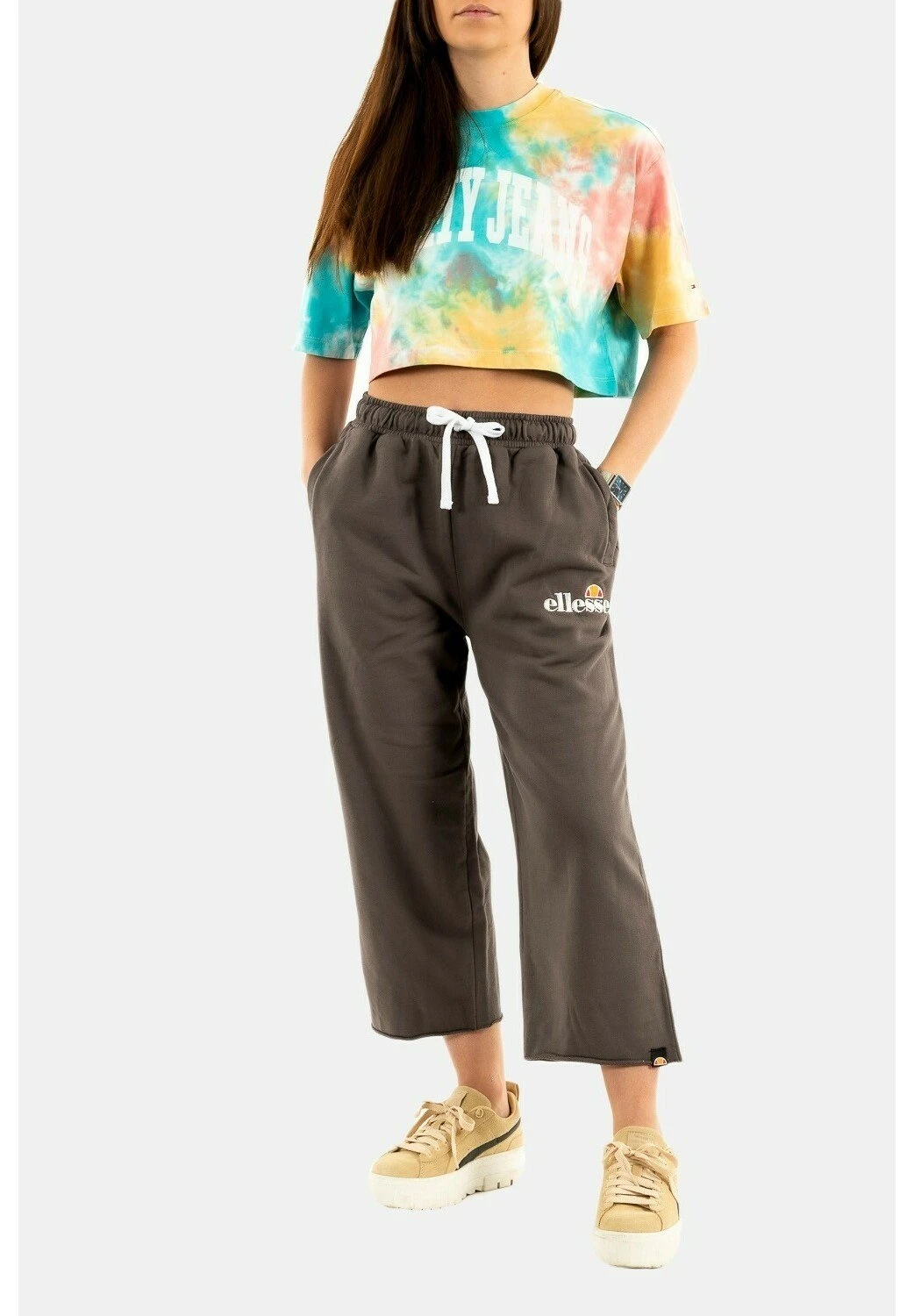 Ellesse Sgm14012PantaloniMarron Donna Pantaloni EL921A069-O11 1 Ellesse Sgm14012PantaloniMarron Donna Pantaloni EL921A069-O11