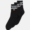 Ellesse Adriani Unisex 3 Pack - Calze - Black