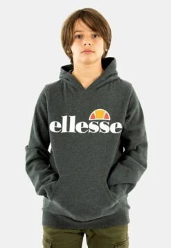 Ellesse Felpa Con CappuccioGris Bambini Pullover & Cardigan EL924K01D-C11