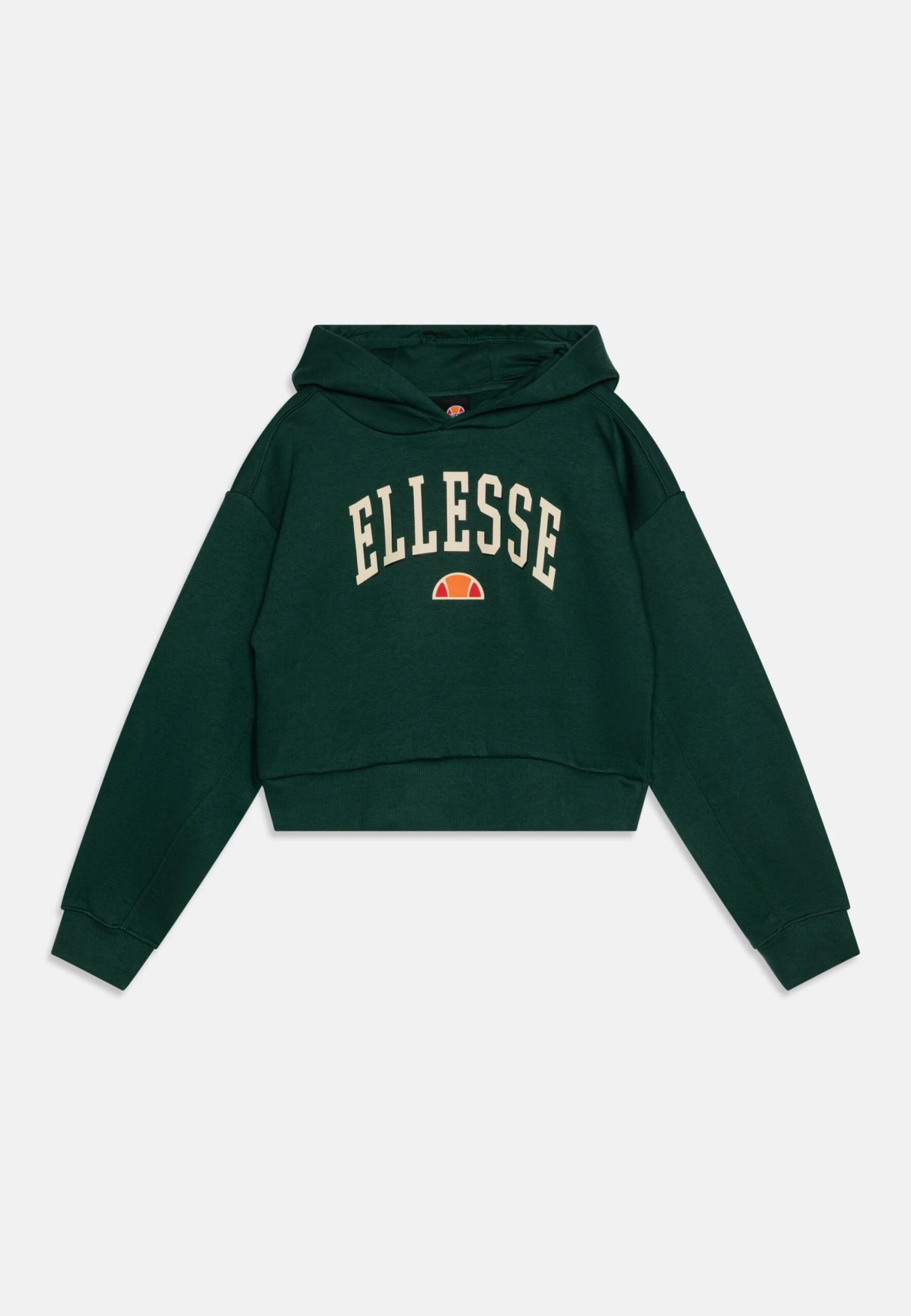 Ellesse Lacase Crop HoodyFelpa Con CappuccioDark Green Bambini Pullover & Cardigan EL923K01W-M11 1 Ellesse Lacase Crop HoodyFelpa Con CappuccioDark Green Bambini Pullover & Cardigan EL923K01W-M11