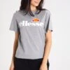 Ellesse Albany - T-Shirt Con Stampa - Ath Grey