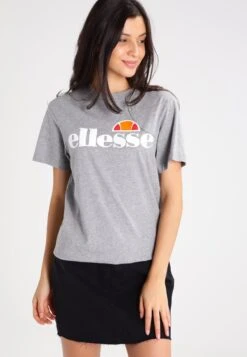 Ellesse Albany - T-Shirt Con Stampa - Ath Grey