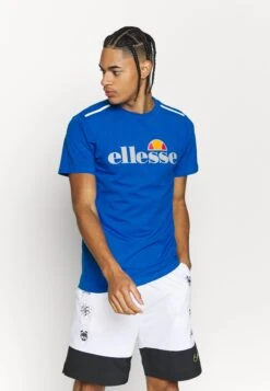 Ellesse Cella T-Shirt Con StampaBlue Uomo T-shirt E Polo EL942D026-K11
