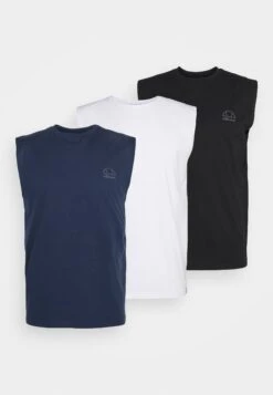 Ellesse Rollis Vest 3 PackMaglietta IntimaWhite/Black/Navy Uomo Intimo EL982Q000-A12 -Ellesse da9a7b354cbe4406a786b18d53e8b2b4
