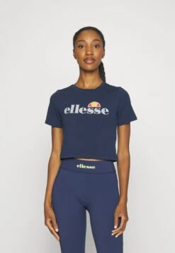 Ellesse LielleT-Shirt Con StampaNavy Donna T-shirt E Top EL941D04Y-K11