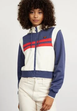 Ellesse Perna Crop TrackFelpa Con ZipDark Blue Donna Felpe EL921J09U-K11
