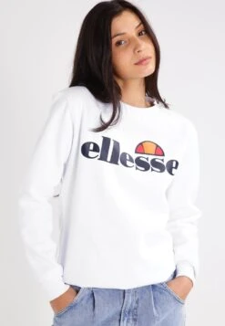 Ellesse AgataFelpaOptic White Donna Felpe EL921J00B-A11