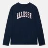Ellesse HemraMaglietta A Manica LungaNavy Bambini T-shirt & Top EL924G02C-K11