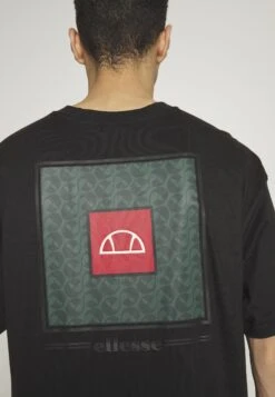 Ellesse Portier TeeT-Shirt Con StampaBlack Uomo T-shirt E Polo EL922O0I2-Q11 -Ellesse ecc2b268a6f94a0bad9e2e414d8f01a7