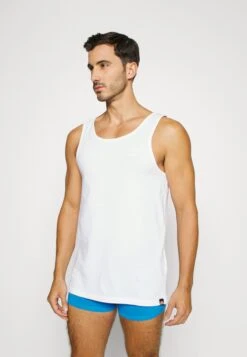 Ellesse Tomis Vest 3 Pack - Maglietta Intima - White